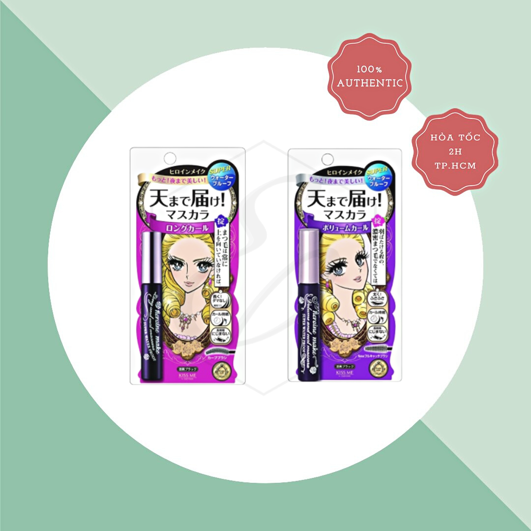 Chuốt Mi Isehan Heroine Kiss Me Mascara Super Waterproof